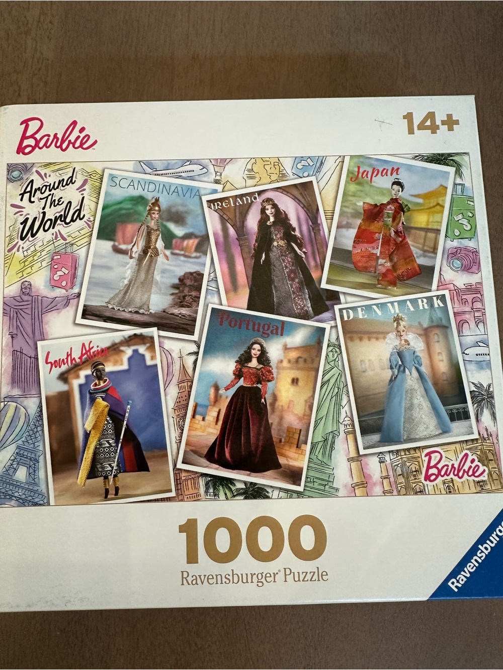 Barbie Around The World 1000-Piece Ravensburger Puzzle - Multicolor